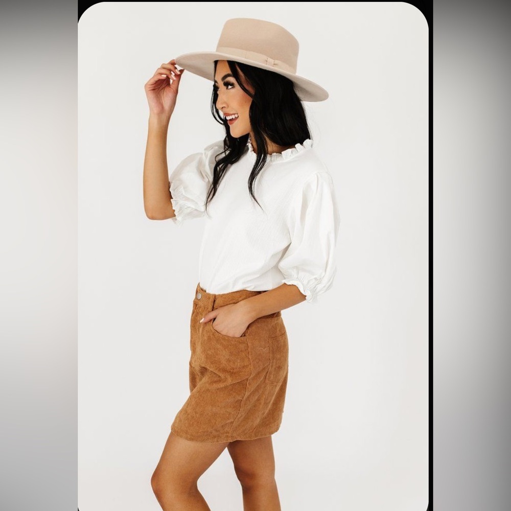 SHOP ZOCO Fremont Corduroy Mini Skirt